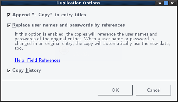 duplicate-keepass-entry